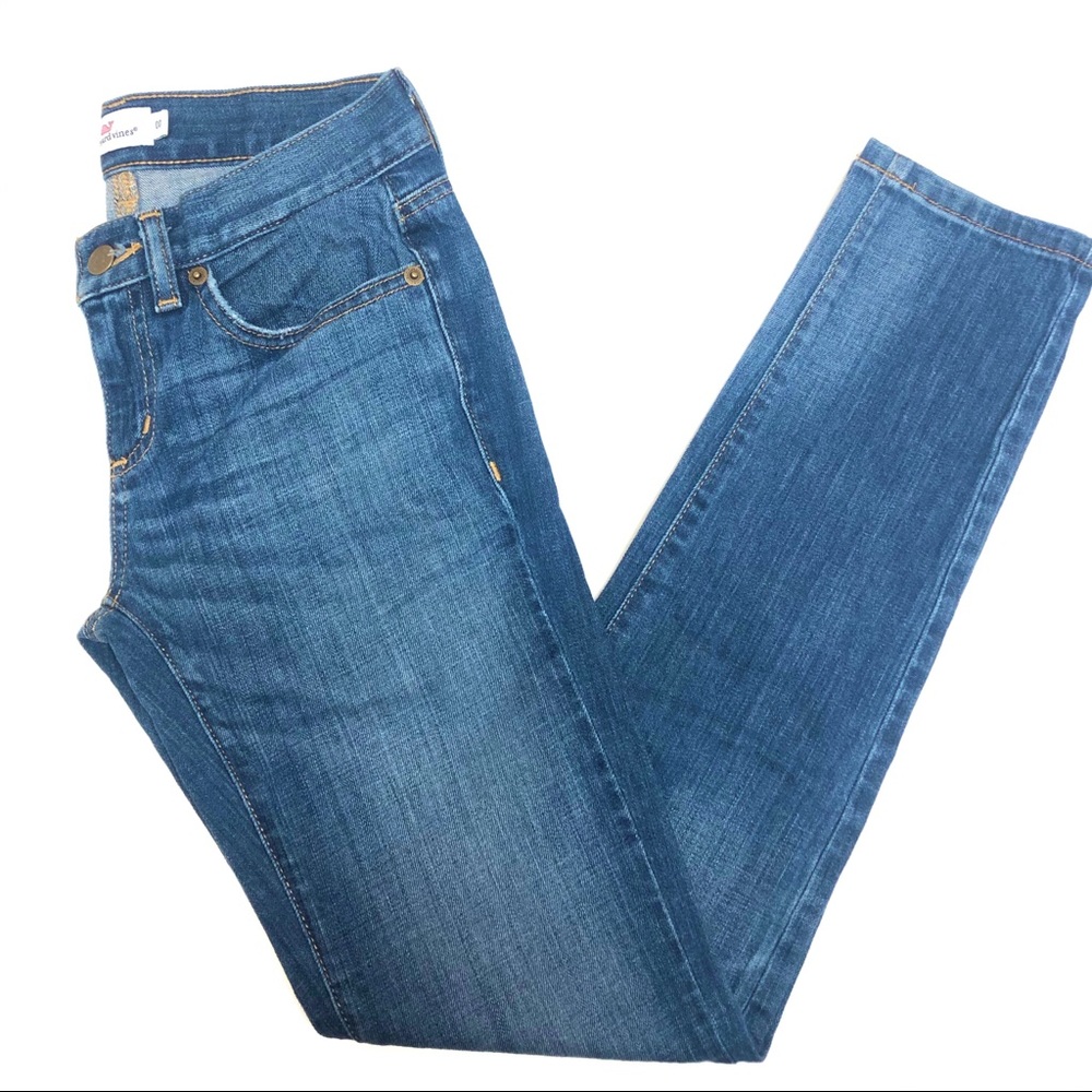 VINEYARD VINES Straight Leg Blue Jeans 00
